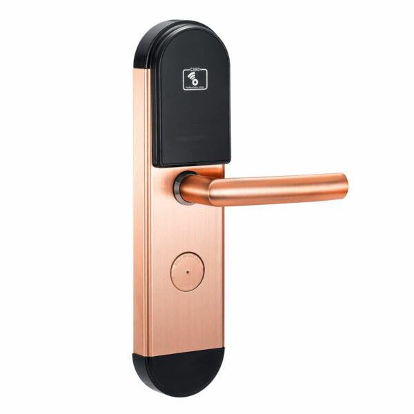 JCH1088E01 RFID hotel door lock for steel door Copper