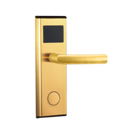 JCH118E01 RFID Hotel Door Lock-Gold color