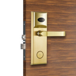 JCH118E10 Stainless Steel Hotel Room Safety Keyless Electronic Door Lock With RFID Card Reader