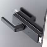JCG600 Office Security Smart Fingerprint Glass Door Lock