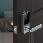 JCHDSR921 Wooden Door Hotel Room Electric RFID Lock