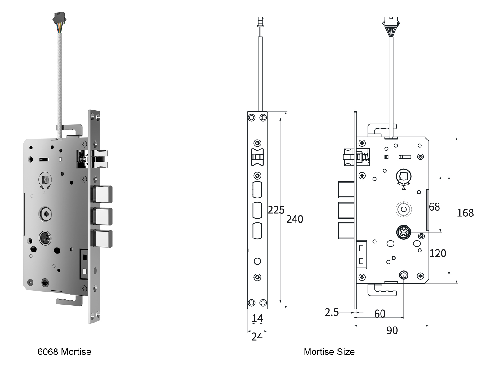 Lock Dimensions