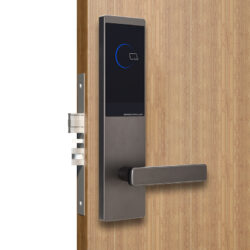 JCHDSR912 Titanium Aluminum Alloy Smart Keyless Digital Hotel Lock With Management Software