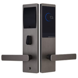 JCHDSR912 Titanium Aluminum Alloy Smart Keyless Digital Hotel Lock With Management Software