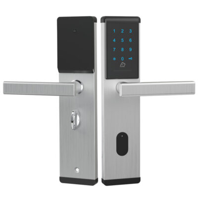 JCM2023_Password_Hotel_Door_Lock_Silver